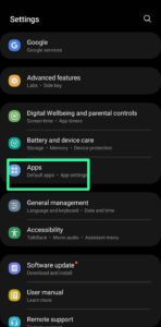 Now, choose the application folder.